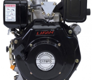 Двигатель Lifan Diesel 178FD D25, 6A